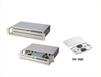 چین جعبه فیبر نوری فیبر نوری فیبر نوری ODF 48 جعبه پانل اصلی Core 96 با 4 عدد پلاستیکی سینی YH1015 تامین کننده