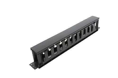 کابینت شبکه ضد باران مدیریت کابل سفید و سیاه رنگ انعطاف پذیر اندازه YH4037