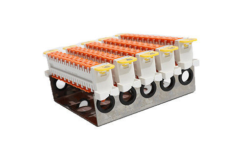 50 پین بلوک 2810 IDC ماژول اتصال 3M سیستم اتصال سریع Cat5 QCS YH2810